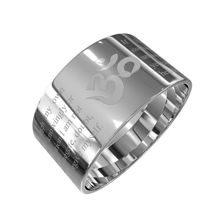 Roundins Forgiveness Prayer Ring